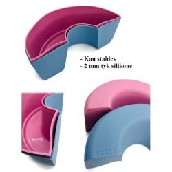 Styyl 2-delt silikoneform for Omnia MAXI form