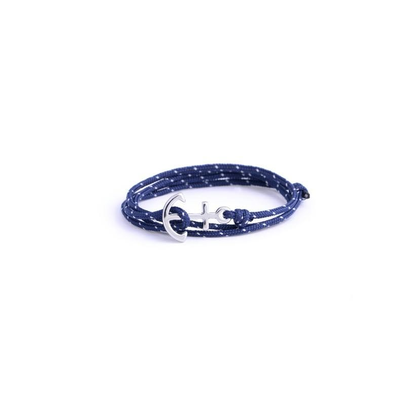 Crew - Navy Anchor Bracelet