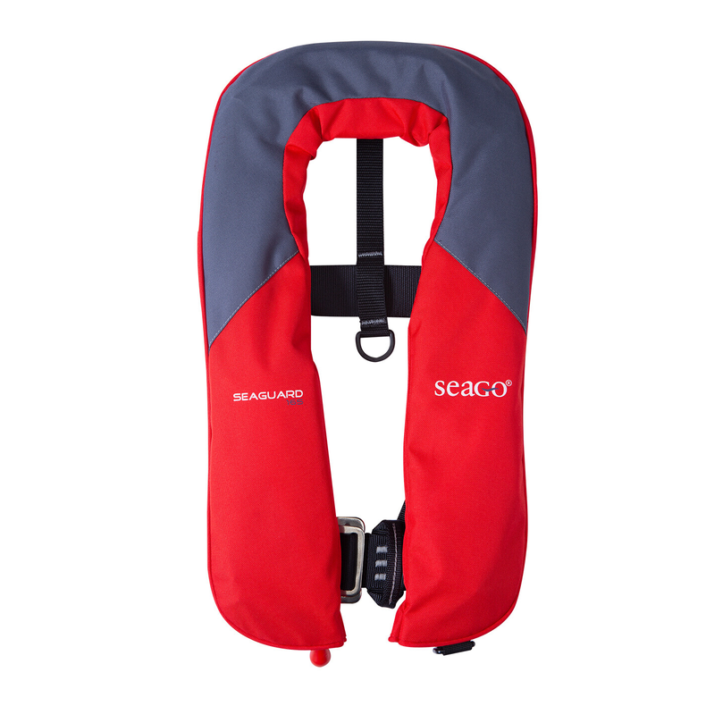Oppustelig Redningsvest Seaguard Aut/ D-ring rd 165N