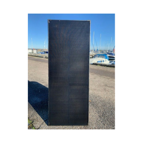 Solpanel 100w Shingle-Framed, Sort; 1160*450*30mm