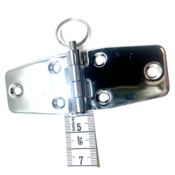 Delbart beslag rustfrit 98,4mm