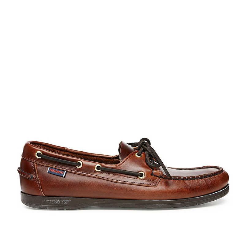 Sebago - Endeavor - "Sejlersko" - Brun Vokset Lder - 8,5/42