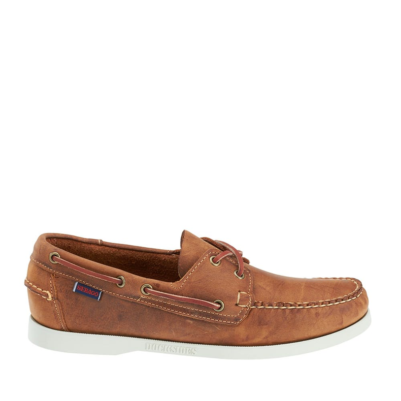 Sebago Docksides Shoe Brown W Str. 9/43