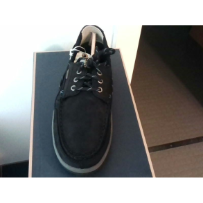 Sebago Brice Three Eye WP Shoe Black Leather Str. 7,5/41