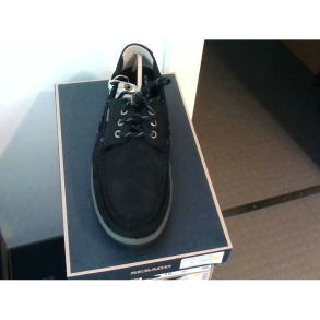 Sebago Brice Three Eye WP Shoe Black Leather Str. 10/44