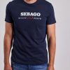 Sebago - Authentic Logo Tee Navy L