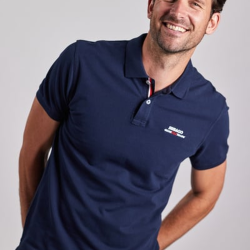 Sebago - Authentic Logo Pique Navy L