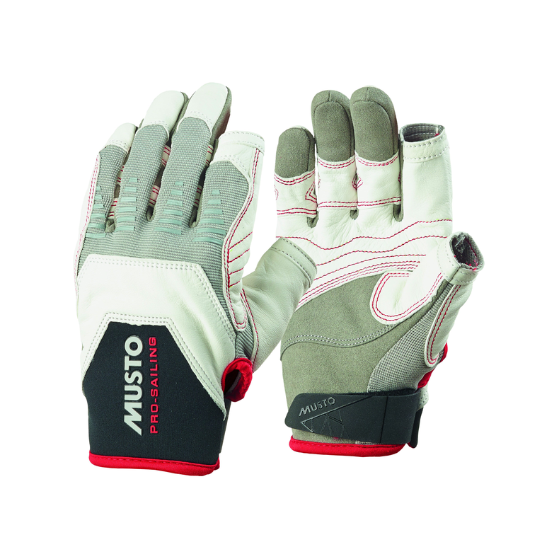 Musto Holdbar Hybrid Handske White Str. L