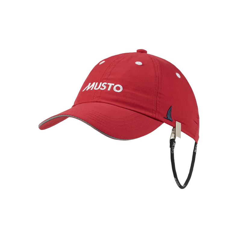 Musto Fast Dry Crew Cap Red One Size