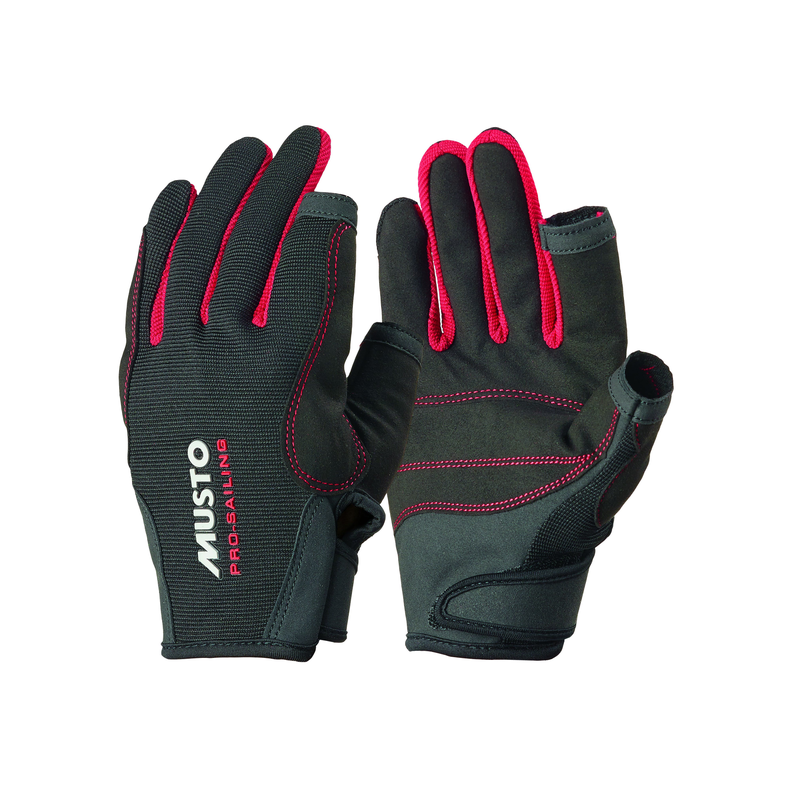 Musto Essential Saling Gloves Long Finger Black Str. XS