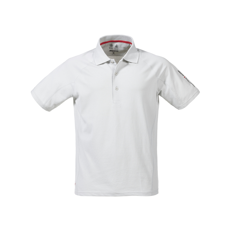 Musto Evolution Sunblock S/S Polo Platinum Str. XL
