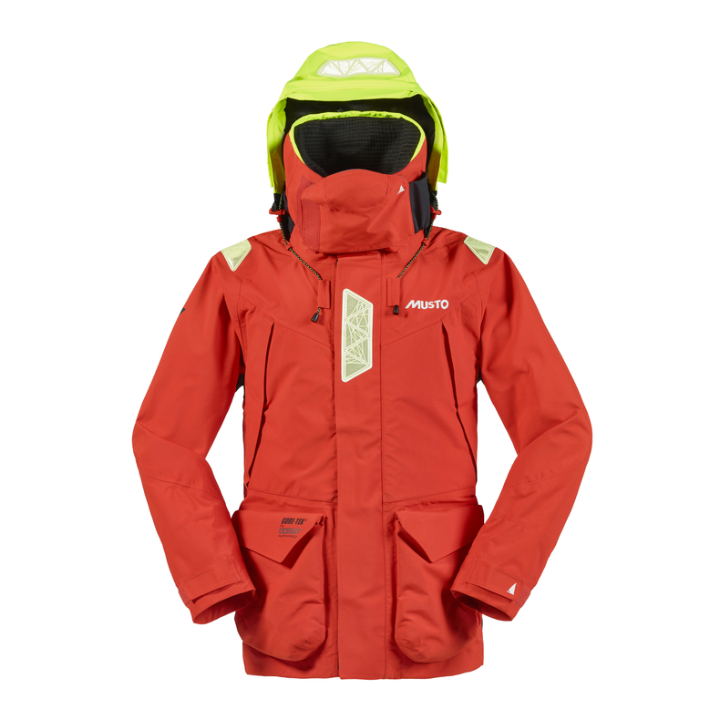Musto HPX Gore-tex Ocean Jacket Fire Orange Str. L
