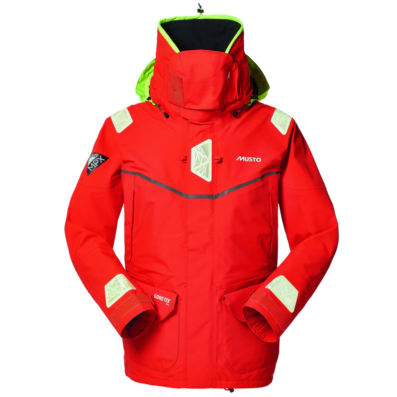 Musto MPX Offshore Jacket Fire Orange Str. XL