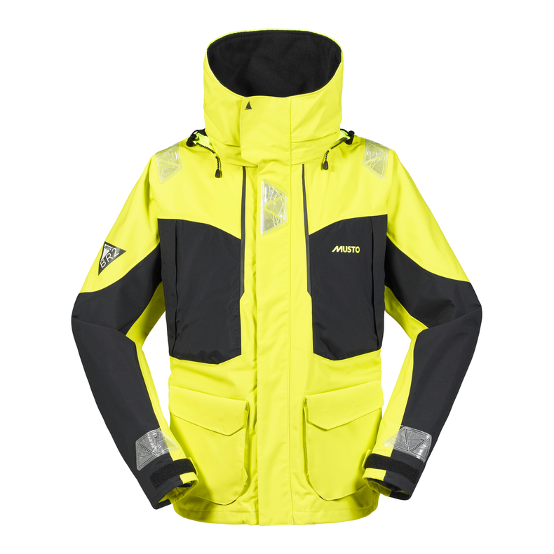 Musto Br2 Offshore Jacket Sulphur Spring/Black Str. M