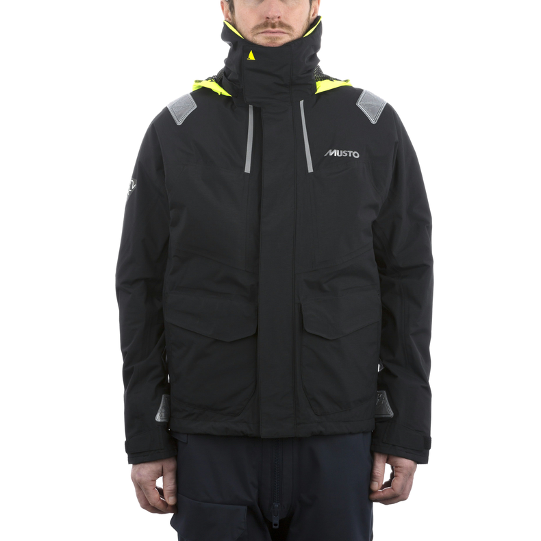 Musto BR2 Coastal Jakke Black Str. 10