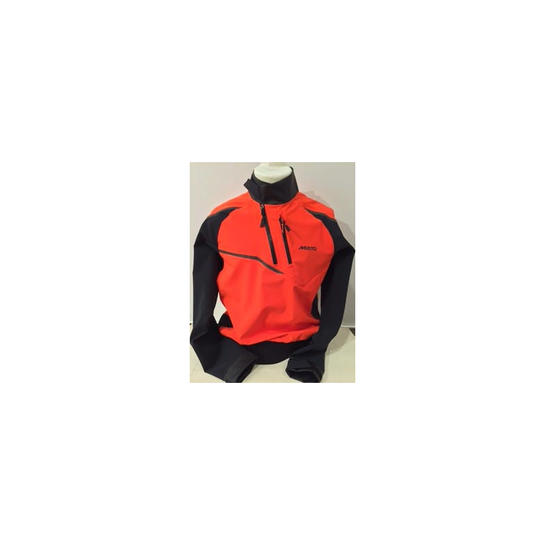 Musto Dinghy Smock Fire Orange/Black Str. M