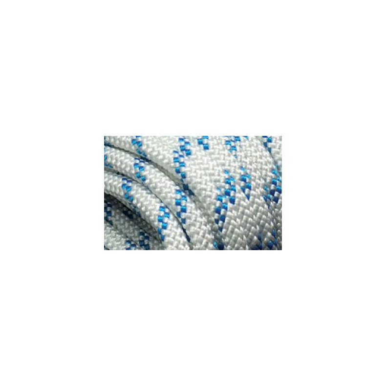 Faldline 10mm Hvid/Bl 32-Braided Polyester