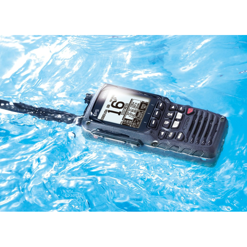 Bærbar VHF HX-870E m. GPS/DSC