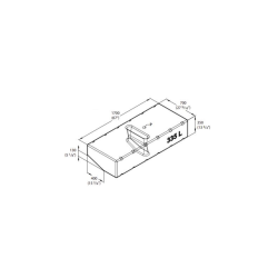 All-purpose tank 335L. Excl install. Kit