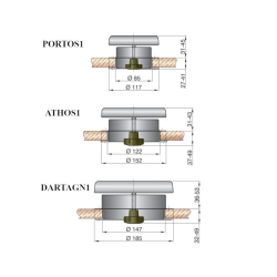 Vetus paddehatventiler Rustfri