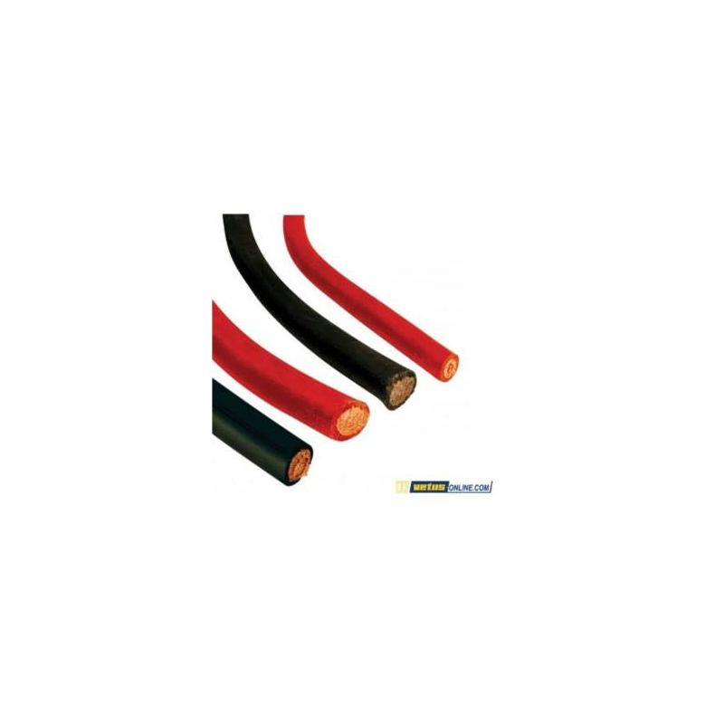 VETUS Batterikabel 70 Mm2 - PVC - Sort (Pris Pr. Mtr.)