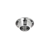 Vetus Swivel for bordplade i lys eloxeret aluminium
