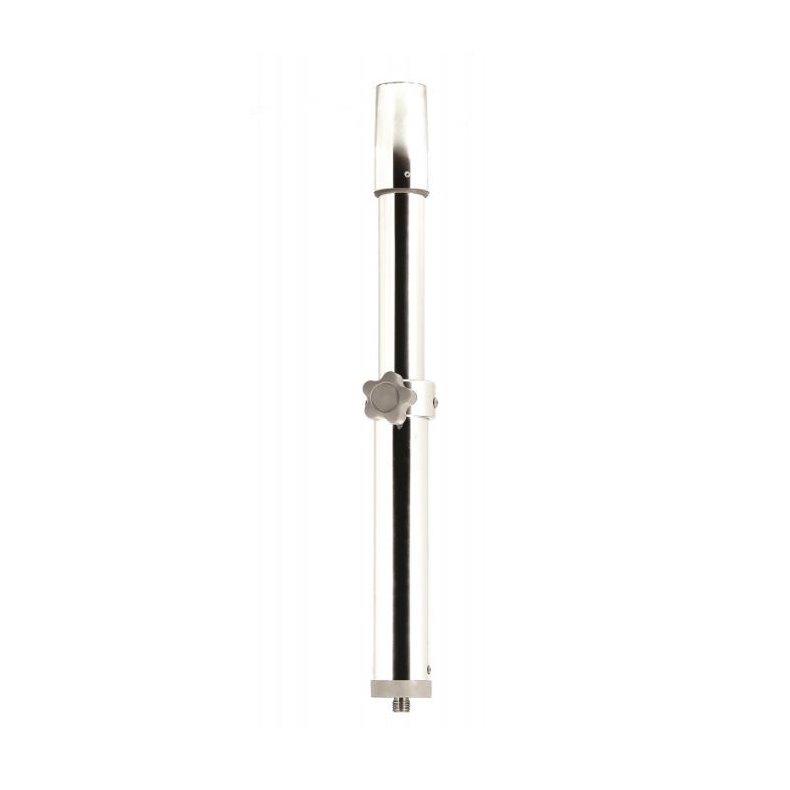 Vetus bordsystem, manuelt eller gasjusteret Vetus Bordsjle 500-700mm med gevind, poleret og lyst eloxeret, manuelt justerbar