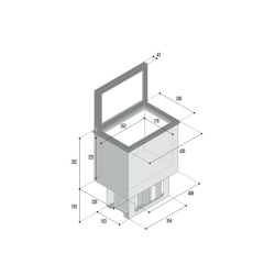 Vitrifrigo Tl20rf Topbetjent Kleskab 20l