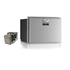 K�leskab samt fryser med skuffe udtr�k DRW70A 80L med extern kompressor