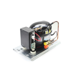 Klekompresser for keel-cooler med  quick kobling og monteret p rustfri stlplade