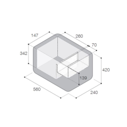 Transportabel Kl Og Frys Med Digital Termostat 16l