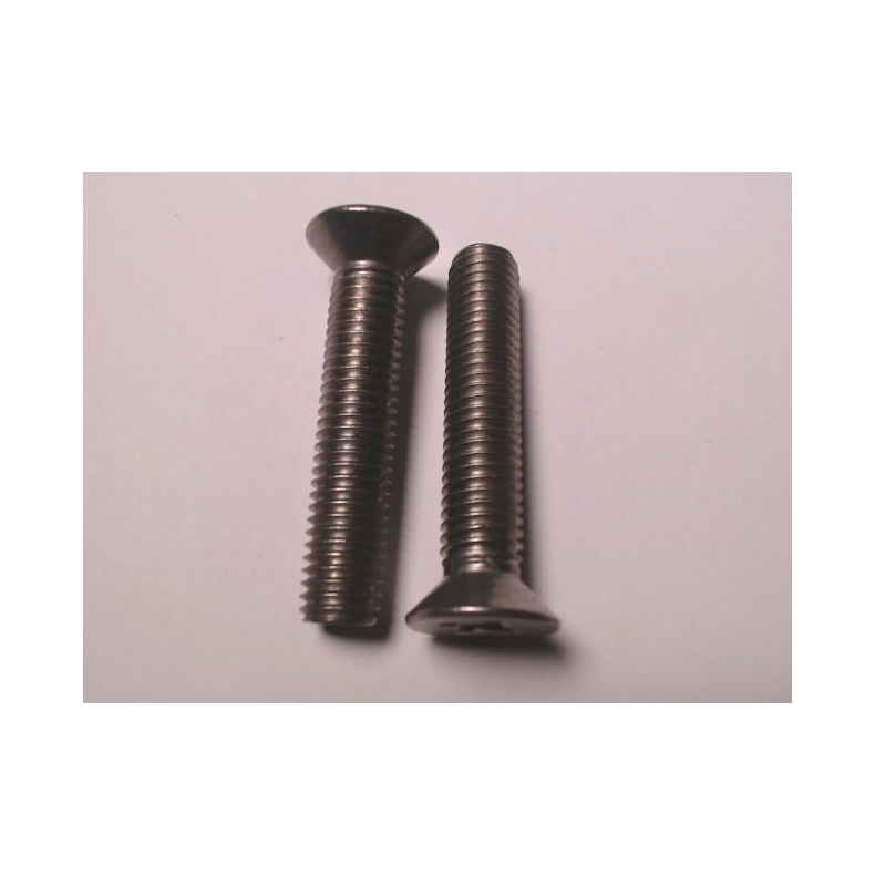 Maskinskrue undersnket PZD Din 965 Pzd A4 Din 965 Maskinskrue Uh Ph A4 10x50              2stk