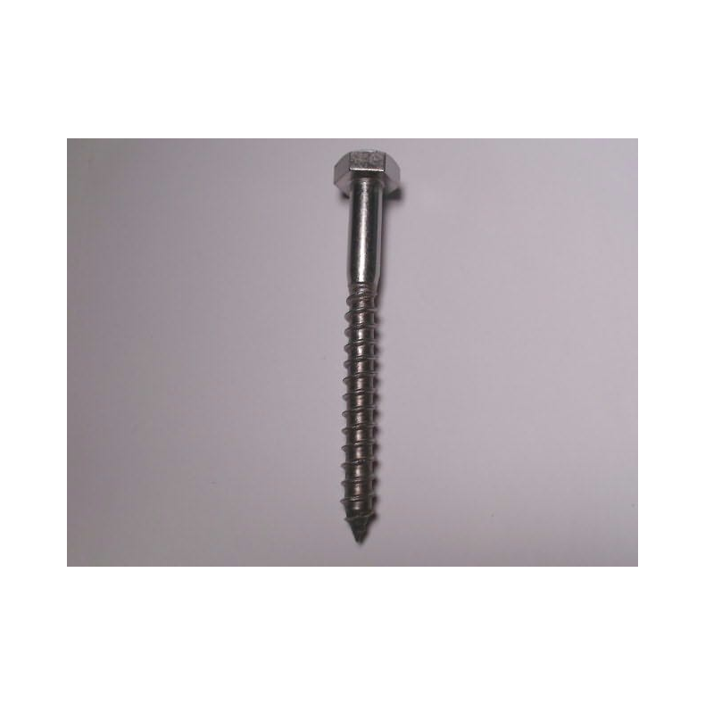 Din 571 Fransk Skrue A4  Din 571 Fransk Skrue A4 10x100                 1stk