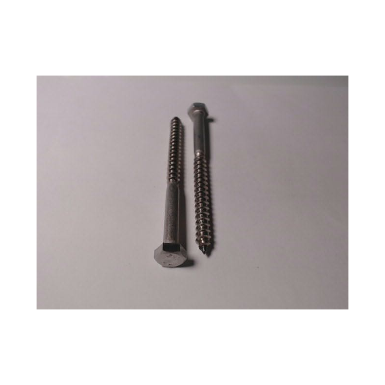 Din 571 Fransk Skrue A4  Din 571 Fransk Skrue A4 6 X 80                   2stk