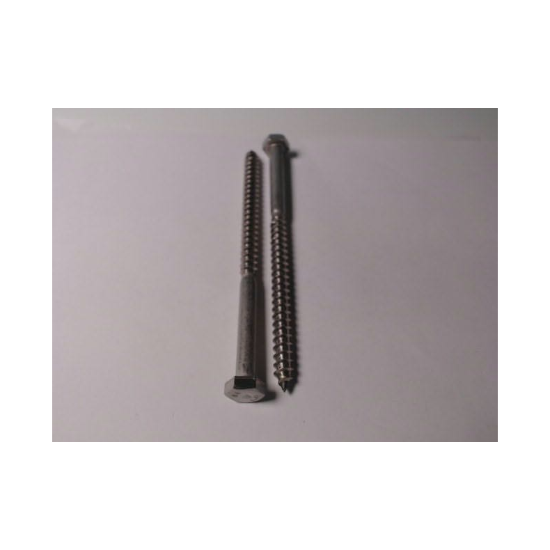 Din 571 Fransk Skrue A4  Din 571 Fransk Skrue A4 6 X 100                 2stk