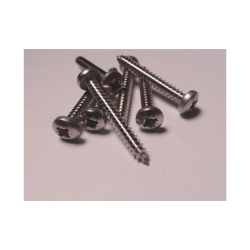 Selvskrende Skruer Rustfri  Panhovedet PZD - din 7981  A4