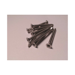 Selvskrende Skruer Rustfri  Undersnket PZD - din 7982  A4