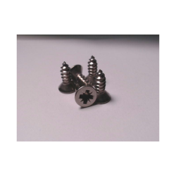 Selvskrende Skruer Rustfri  Undersnket PZD - din 7982  A4