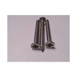 Selvskrende Skruer Rustfri  Undersnket PZD - din 7982  A4