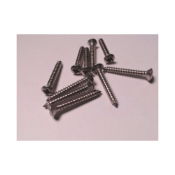 Selvskrende Skruer  3,5 Rustfri  Linsehovedet PZD - din 7983  A4