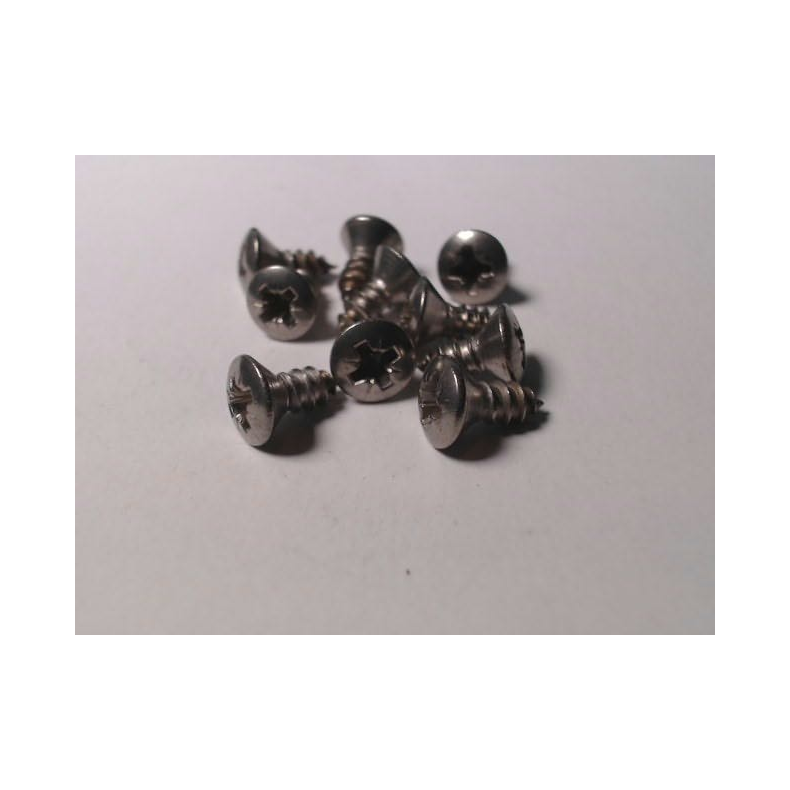 Din 7983 Pl.Skrue Lh Pzd A4 4,2x13            10stk Din 7983 Pl.Skrue Lh Pzd A4 4,2x9,5           10stk