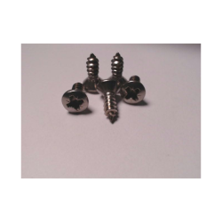 Selvskrende Skruer  5,5 Rustfri  Linsehovedet PZD - din 7983  A4