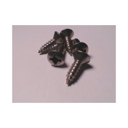 Selvskrende Skruer  5,5 Rustfri  Linsehovedet PZD - din 7983  A4