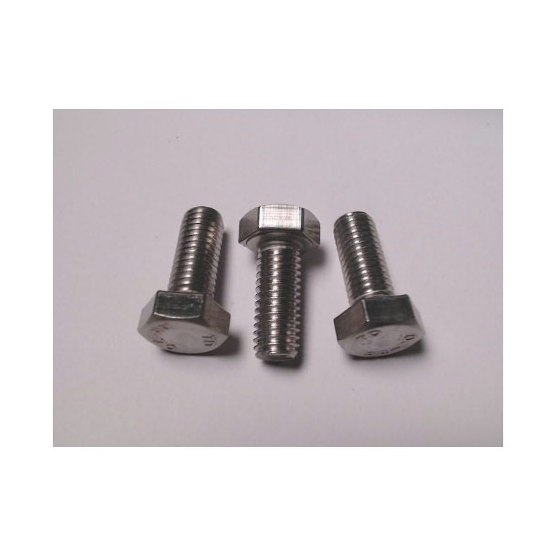 8 mm Sætbolte Din 933 Din 933 StålSætBolt A4 8x20                         3stk