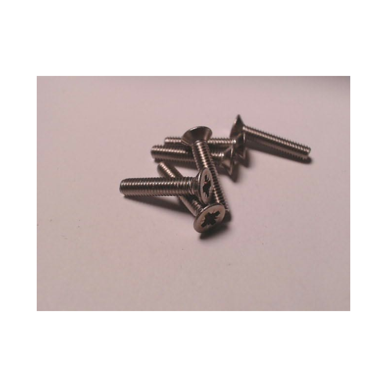 Maskinskrue undersnket PZD Din 965 Pzd A4 Din 965 Maskinskrue Uh Pzd A4 4x20             6stk