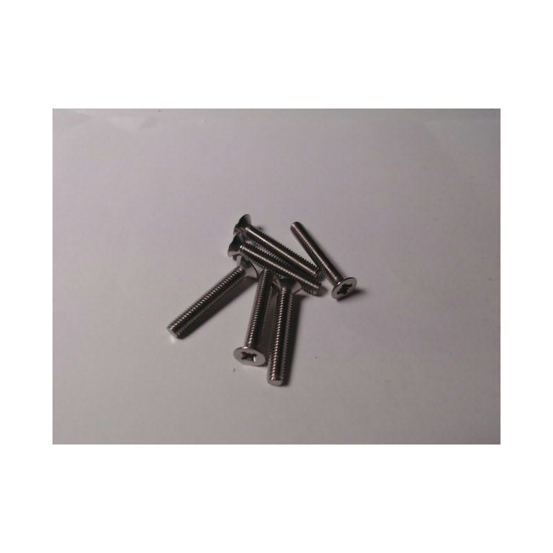 Maskinskrue undersnket PZD Din 965 Pzd A4 Din 965 Maskinskrue Uh Pzd A4 4x25             6stk