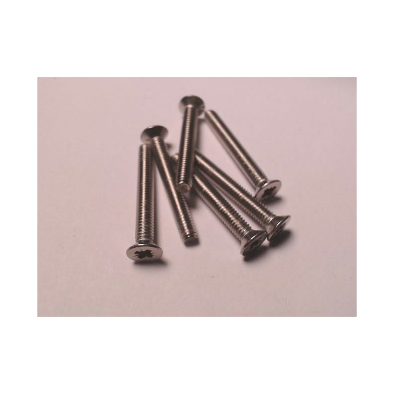 Maskinskrue undersnket PZD Din 965 Pzd A4 Din 965 Maskinskrue Uh Pzd A4 4x30            6stk