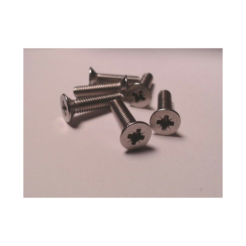 Maskinskrue undersnket PZD Din 965 Pzd A4 Din 965 Maskinskrue Uh Pzd A4  5x20           6stk