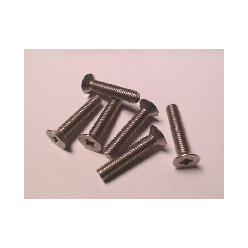 Maskinskrue undersnket PZD Din 965 Pzd A4 Din 965 Maskinskrue Uh Pzd A4  5x25           6stk