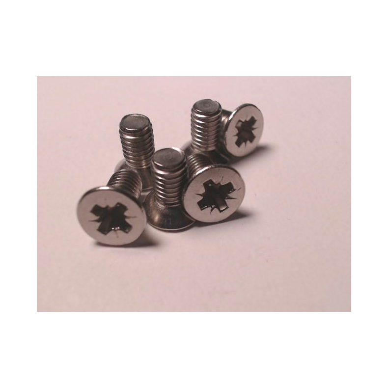 Maskinskrue undersnket PZD Din 965 Pzd A4 Din 965 Maskinskrue Uh Pzd A4   6x12            6stk